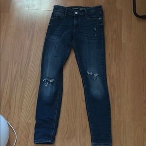 mid rise rockstar jeans